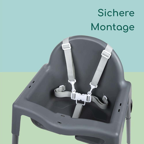 Стульчик для кормления Bebe Confort Melly Dark Grey